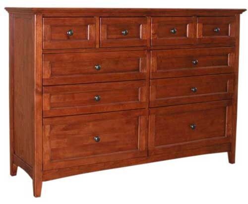 Alder McKenzie 10 Drawer Dresser