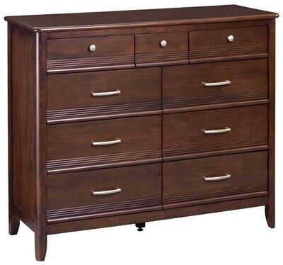 Alder Pacific 9 Drawer Dresser