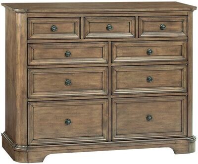 Alder Stonewood 9 Drawer Dresser