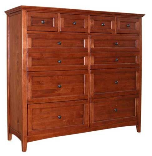 Alder McKenzie 12 Drawer Dresser