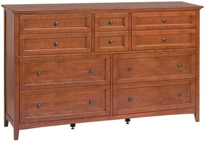 Alder McKenzie 10-Drawer Dresser