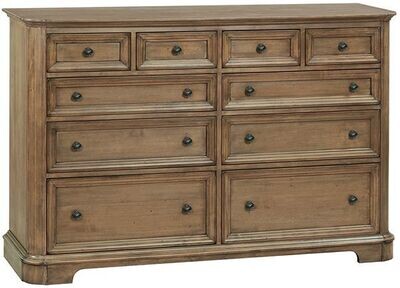 Alder Stonewood 10 Drawer Dresser