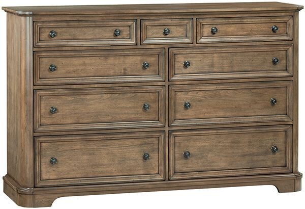 Alder Stonewood 72 Inch Wide Master Dresser