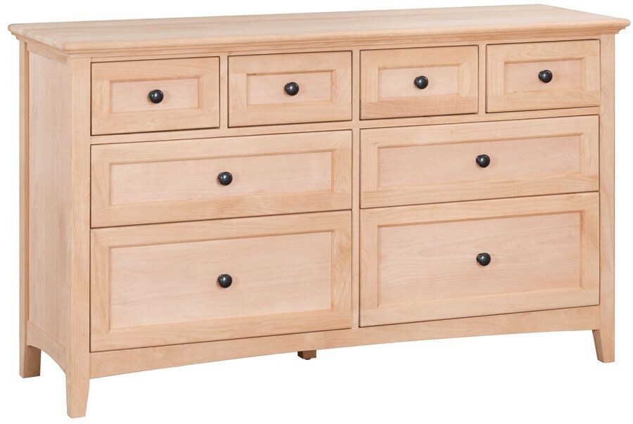 Alder McKenzie 8 Drawer Dresser