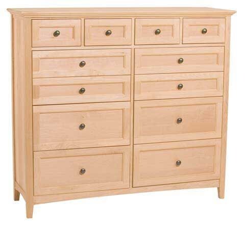 Alder McKenzie 12 Drawer Dresser