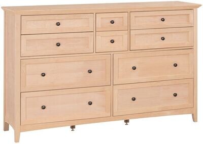 Alder McKenzie 10-Drawer Dresser