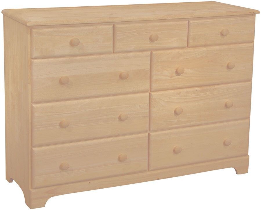 Parawood 9 Drawer Dresser