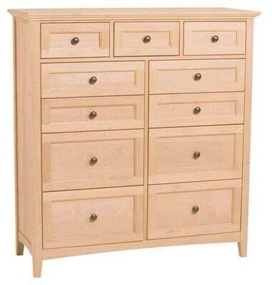 Alder McKenzie 11 Drawer Dresser