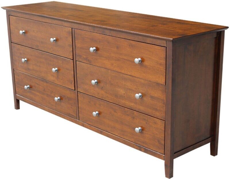 Parawood Brooklyn Dresser, Espresso