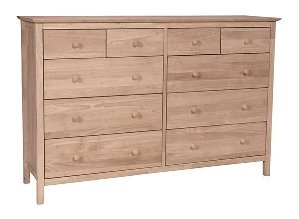 Parawood Brooklyn 10 Drawer Dresser