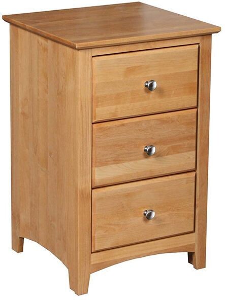 Alder Shaker Nightstand
