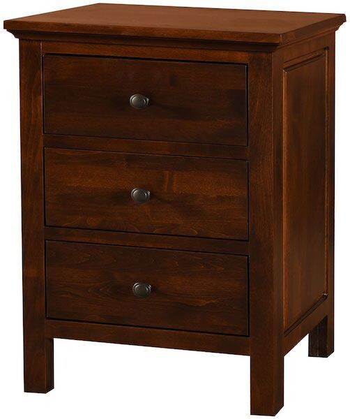 Alder Heritage Nightstand, Wide