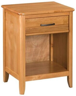 Alder Pacific 1 Drawer Nightstand
