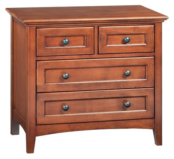 Alder McKenzie 4 Drawer Nightstand