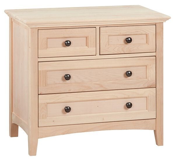 Alder McKenzie 4 Drawer Nightstand