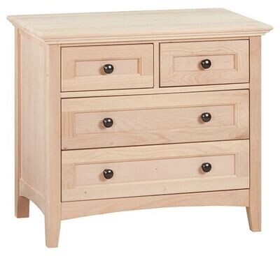 Alder McKenzie 4 Drawer Nightstand