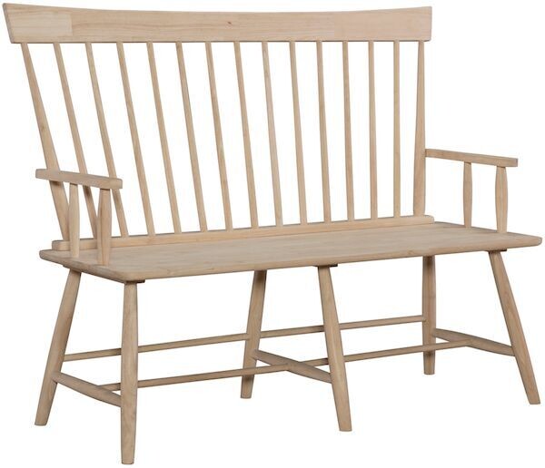 Parawood Tall Windsor Bench