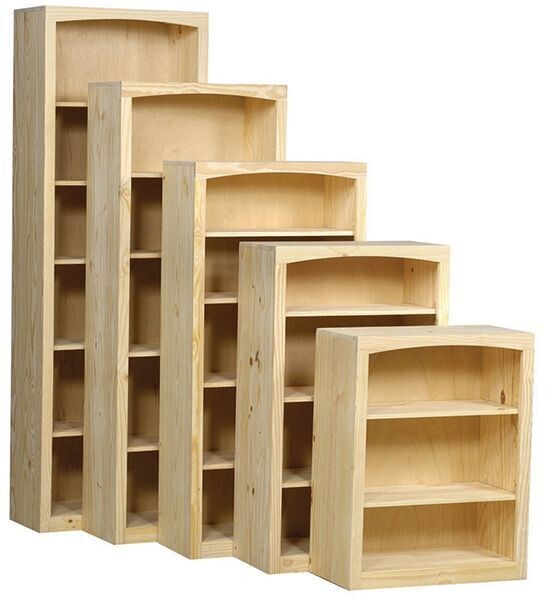 Pine 30 Inch Bookcase