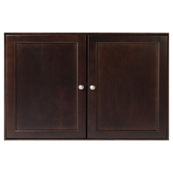 Alder McKenzie 84x36 Bookcase with Doors