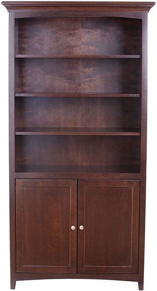 Alder McKenzie Center Wall Unit with Doors