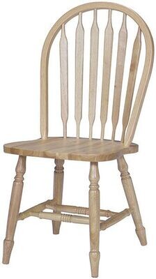 Parawood Arrowback Chair, Natural Parawood Arrowback Chair, Natural