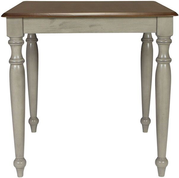 Parawood Solid Top Gathering Table, Willow & Espresso