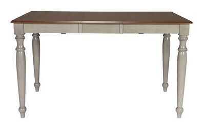 Parawood Ext. Gathering Table, Espresso/Willow