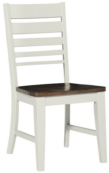 Parawood Luxe Upholstered Side Chair, Pewter