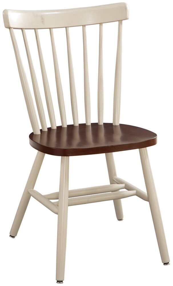 Parawood Copenhagen Chair, Almond & Espresso