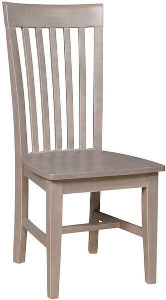 Parawood Cosmpolitan Tall Mission Chair, Weathered Gray