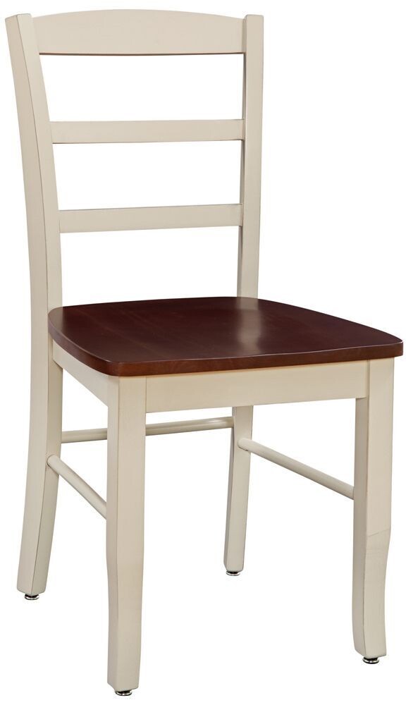 Parawood Madrid Chair, Almond & Espresso
