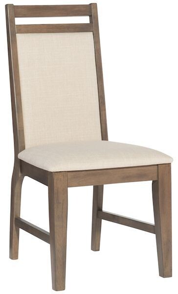 Parawood Luxe Panelback Chair, Pewter