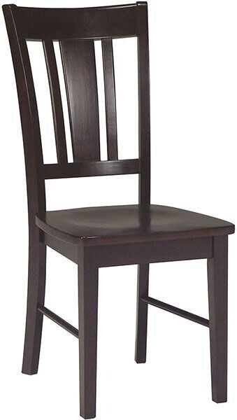 Parawood San Remo Chair, Rich Mocha