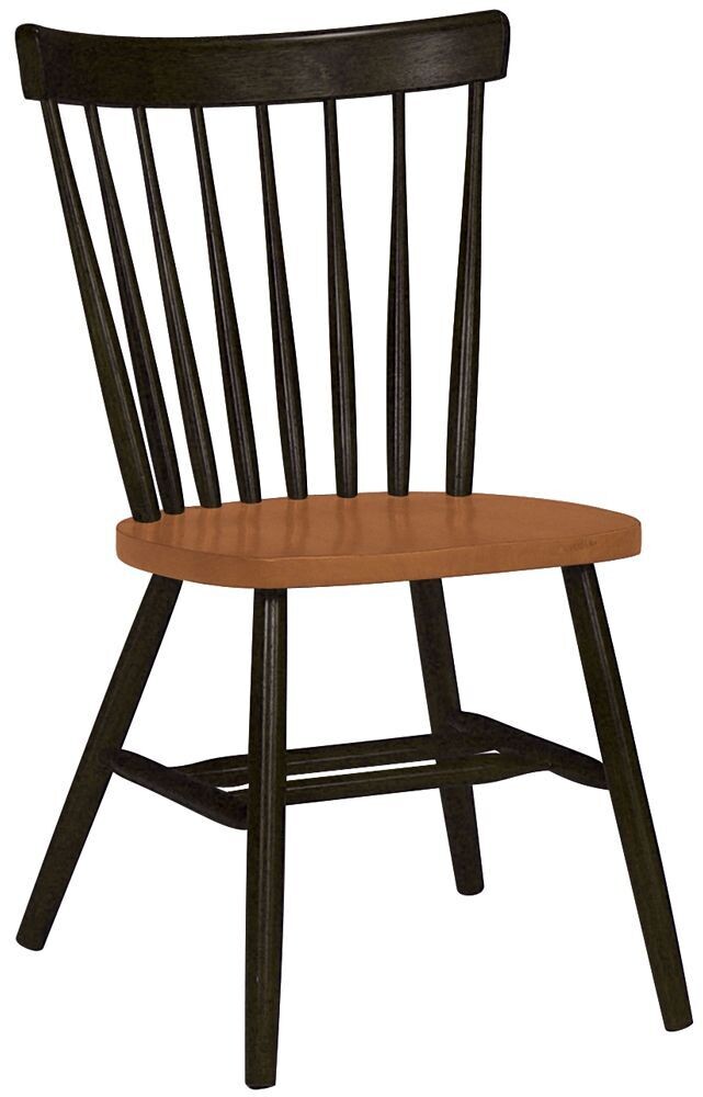 Parawood Copenhagen Chair, Black/Cherry