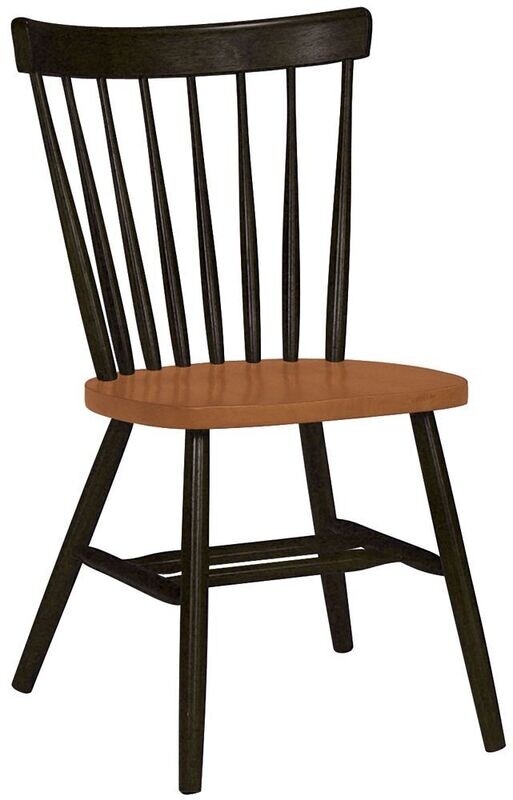 Parawood Copenhagen Chair, Black/Cherry