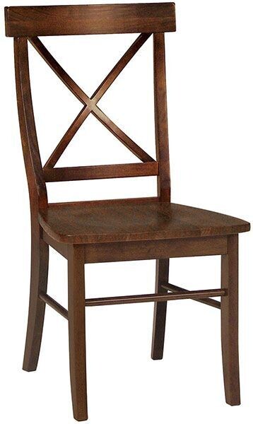 Parawood X Back Chair, Espresso
