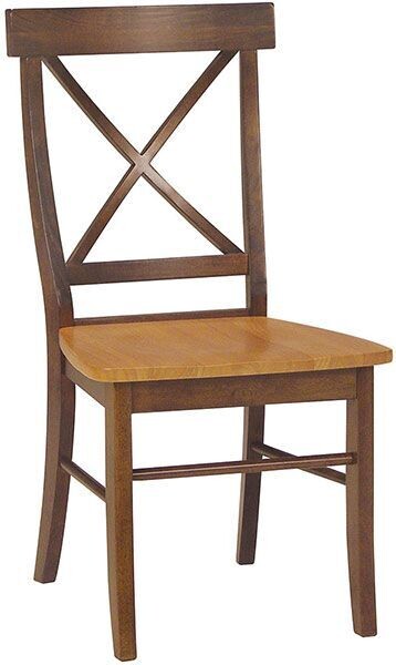 Parawood X Back Chair, Cinnamon/Espresso