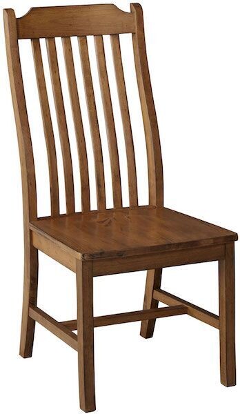 Parawood Canyon Steambent Mission Chair, Graphite