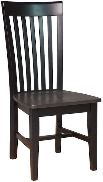 Parawood Cosmpolitan Tall Mission Chair, Coal