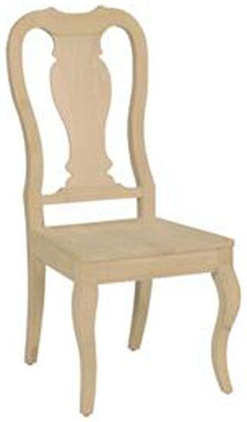 Parawood Queen Anne Chair