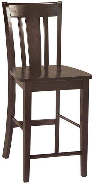 Parawood San Remo Stool, Rich Mocha