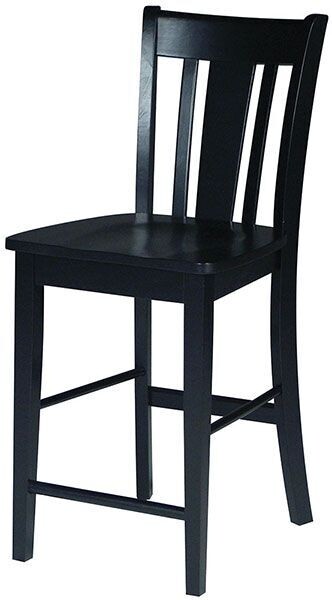 Parawood San Remo Stool, Black