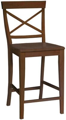 Parawood X Back Stool, Espresso Parawood X Back Stool, Espresso