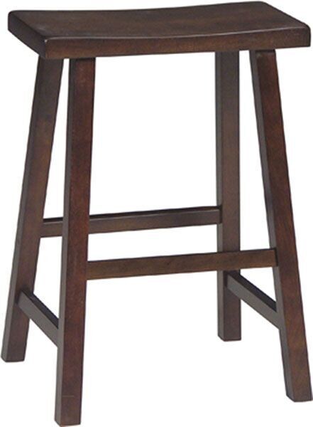 Parawood Saddleseat Stool, Espresso