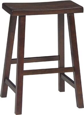 Parawood Saddleseat Stool, Espresso