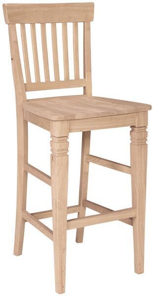 Parawood 30 Inch Tall Seattle Stool