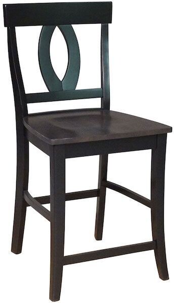 Parawood Cosmopolitan Verona Stool, Weathered Gray