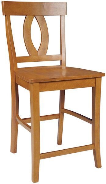 Parawood Cosmopolitan Verona Stool, Weathered Gray