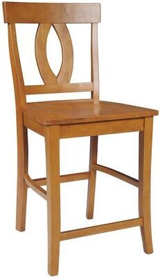 Parawood Cosmopolitan Verona Stool, Weathered Gray