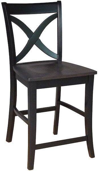 Parawood Cosmopolitan Salerno Stool, Coal